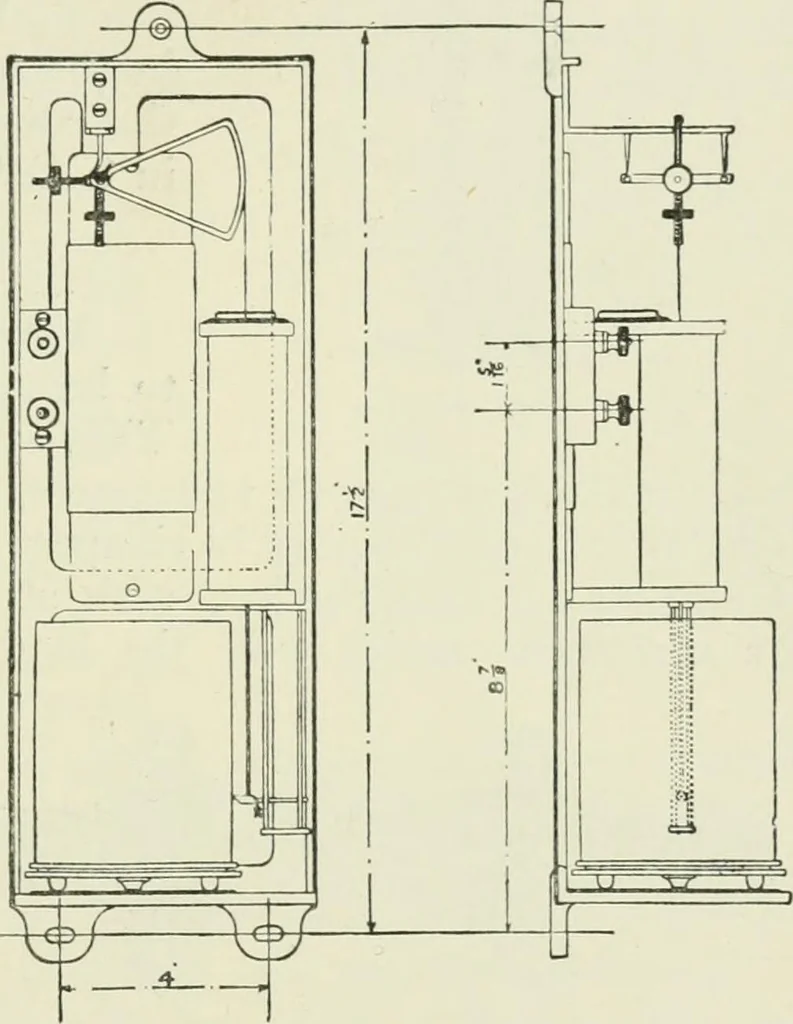 An illustration from Electrical installations of electric light, power, traction and industrial electrical machinery, 1902, leaf 84