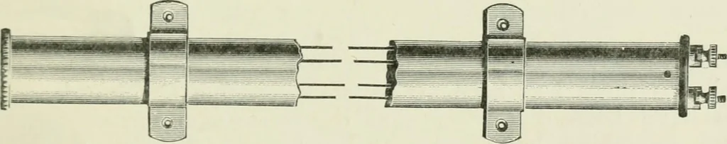 An illustration from Electrical installations of electric light, power, traction and industrial electrical machinery, 1902, leaf 88