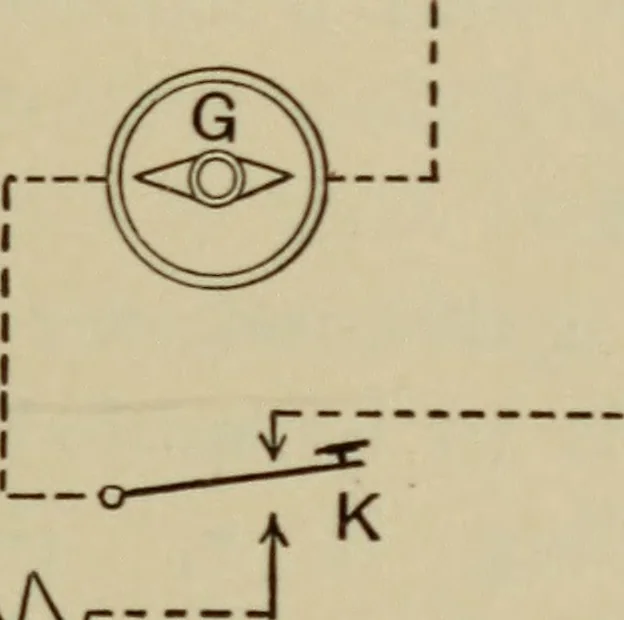 An illustration from Electrical instruments and testing; how to use the voltmeter, ohmmeter, ammeter, potentiometer, galvanometer, the Wheatstone bridge, and standard portable testing sets, 1907, leaf 128