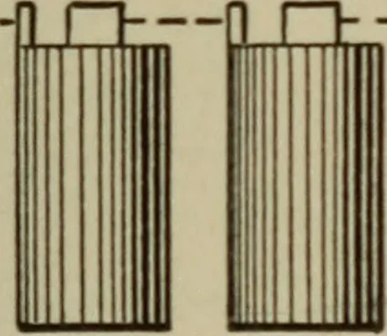 An illustration from Electrical instruments and testing; how to use the voltmeter, ohmmeter, ammeter, potentiometer, galvanometer, the Wheatstone bridge, and standard portable testing sets, 1907, leaf 168