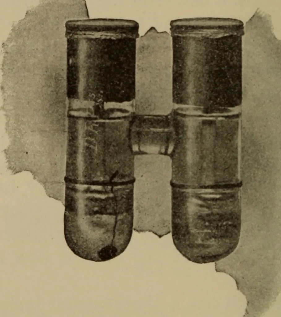 An illustration from Electrical instruments and testing; how to use the voltmeter, ohmmeter, ammeter, potentiometer, galvanometer, the Wheatstone bridge, and standard portable testing sets, 1907, leaf 61