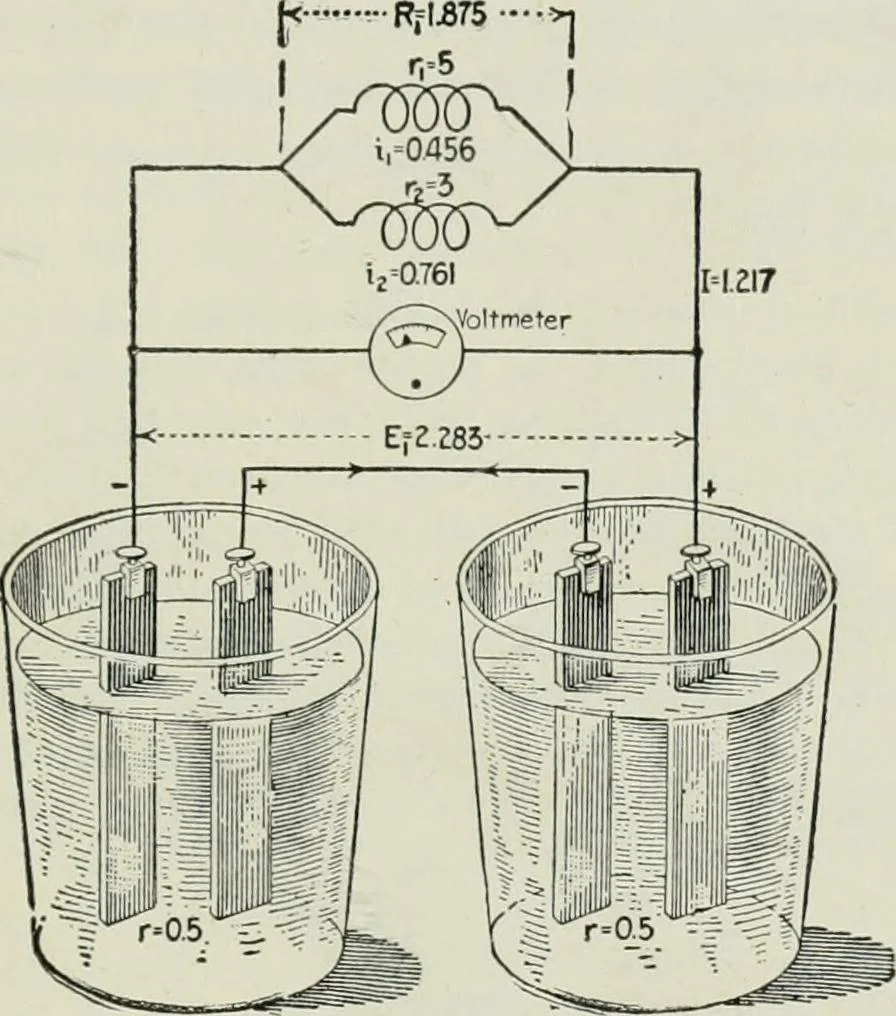An illustration from Electrical machinery; a practical study course on installation, operation and maintenance, 1921, leaf 102