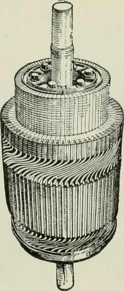 An illustration from Electrical machinery; a practical study course on installation, operation and maintenance, 1921, leaf 170