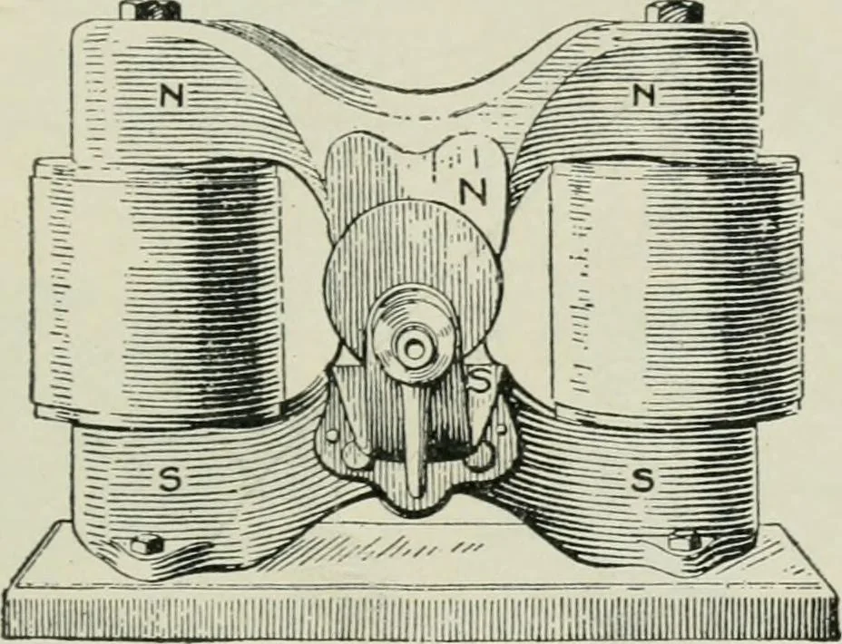 An illustration from Electrical machinery; a practical study course on installation, operation and maintenance, 1921, leaf 182