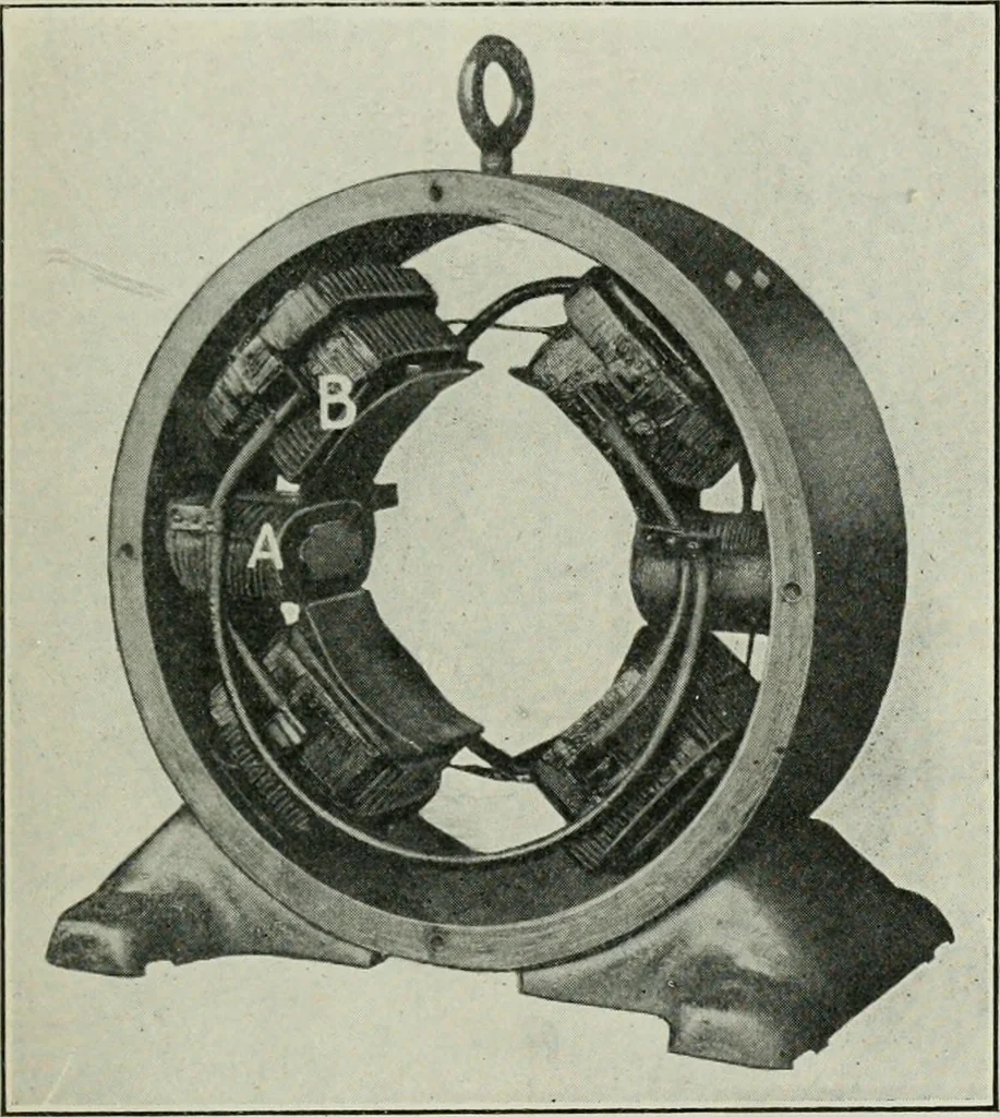 An illustration from Electrical machinery; a practical study course on installation, operation and maintenance, 1921, leaf 260