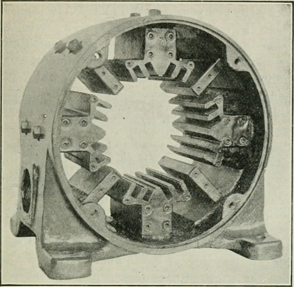 An illustration from Electrical machinery; a practical study course on installation, operation and maintenance, 1921, leaf 262