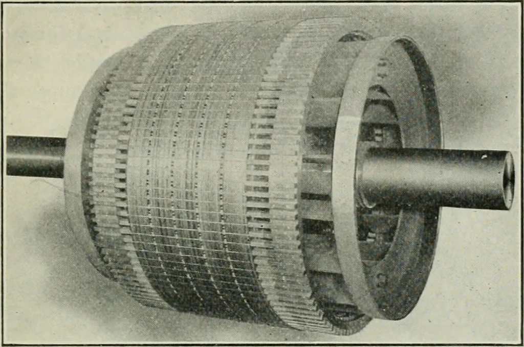 An illustration from Electrical machinery; a practical study course on installation, operation and maintenance, 1921, leaf 404