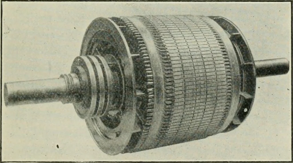An illustration from Electrical machinery; a practical study course on installation, operation and maintenance, 1921, leaf 404