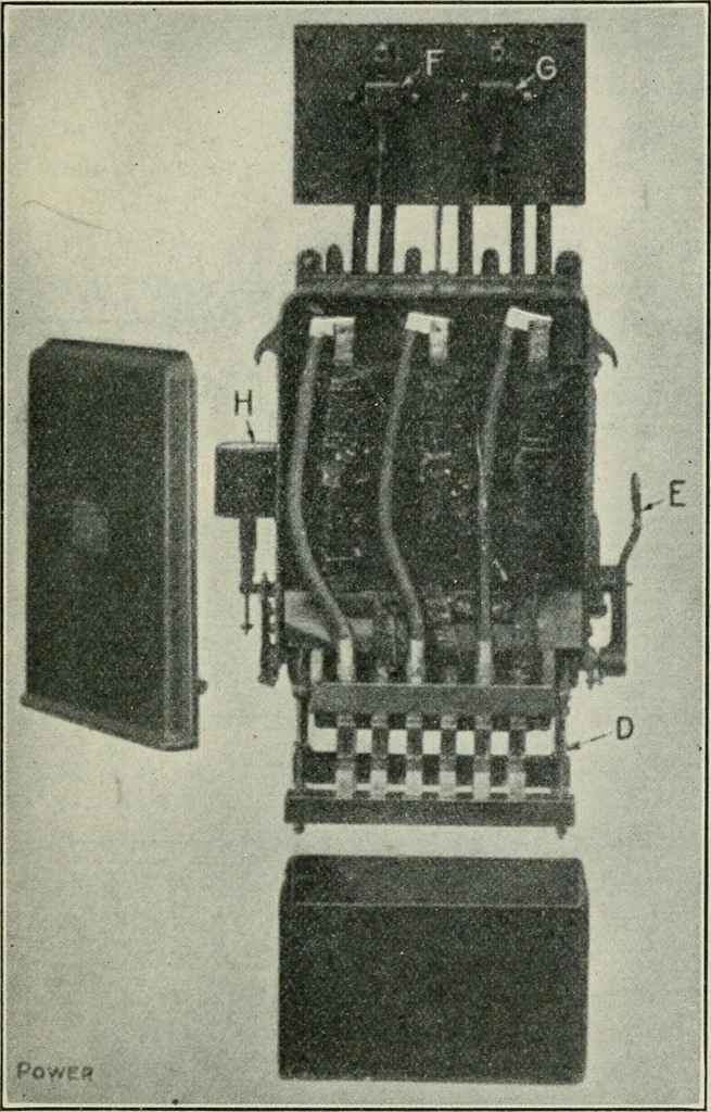 An illustration from Electrical machinery; a practical study course on installation, operation and maintenance, 1921, leaf 432