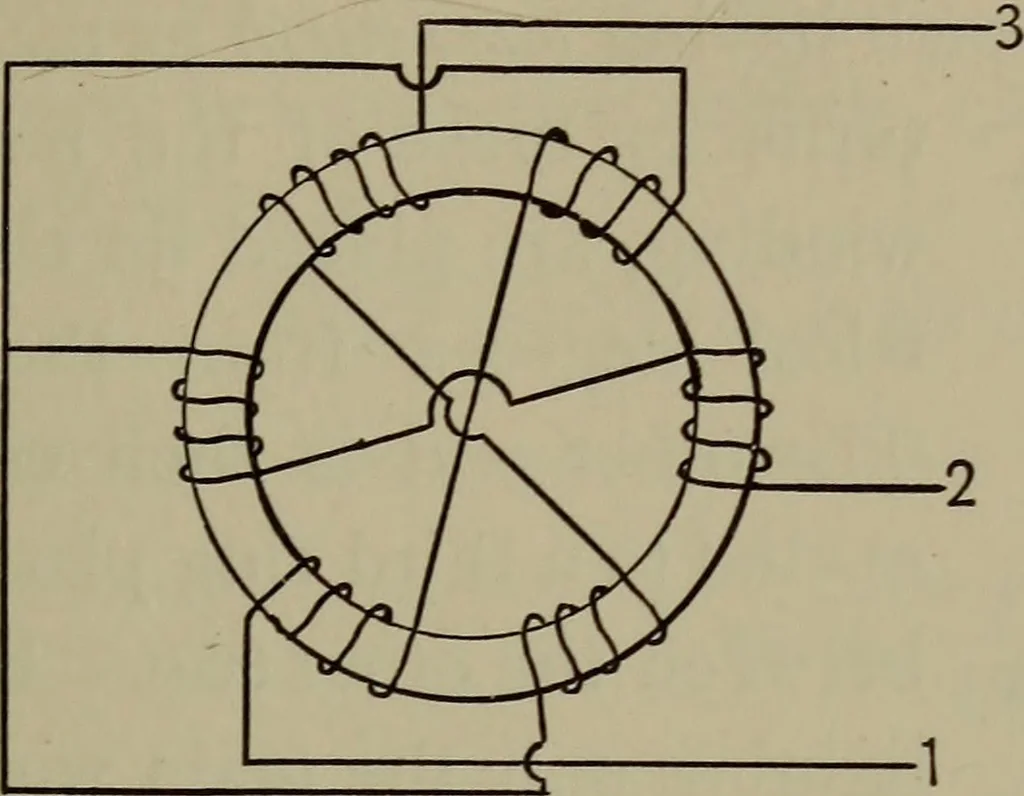 An illustration from Electrical and magnetic calculations, 1913, leaf 182