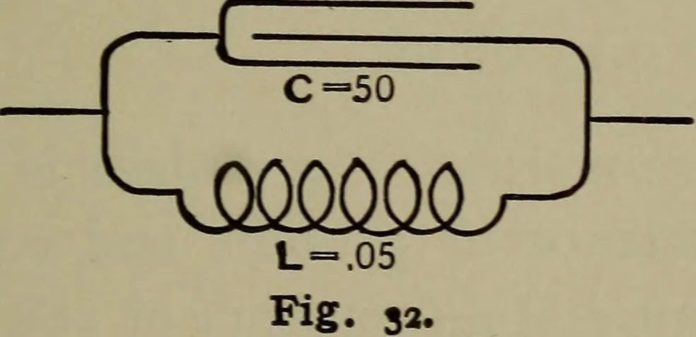 An illustration from Electrical and magnetic calculations, 1913, leaf 270