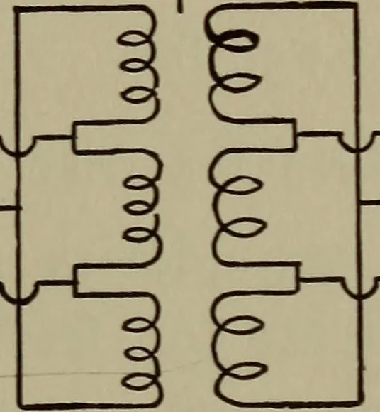 An illustration from Electrical and magnetic calculations, 1913, leaf 302