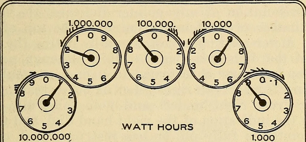 An illustration from Electrical tables and engineering data;, 1920, leaf 160