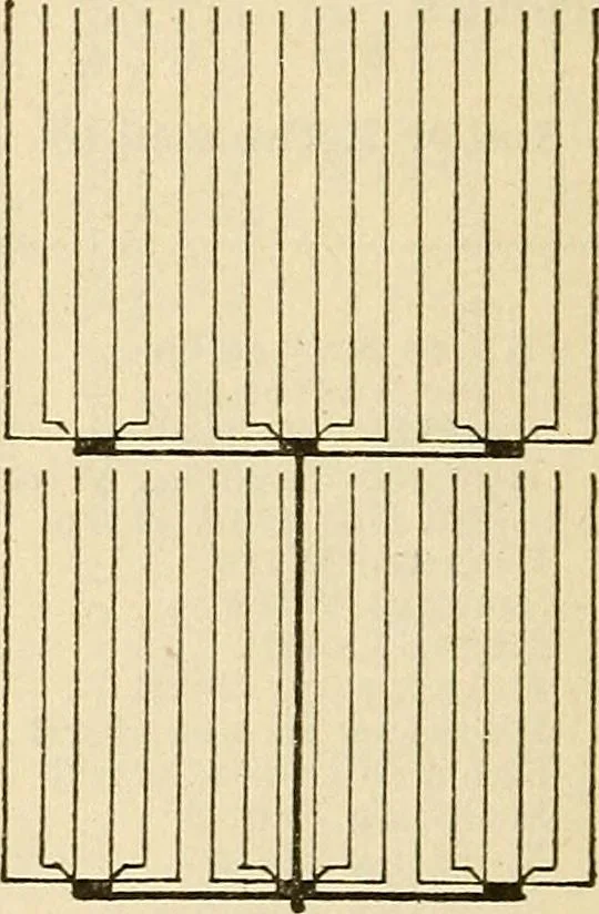 An illustration from Electrical tables and engineering data;, 1920, leaf 239