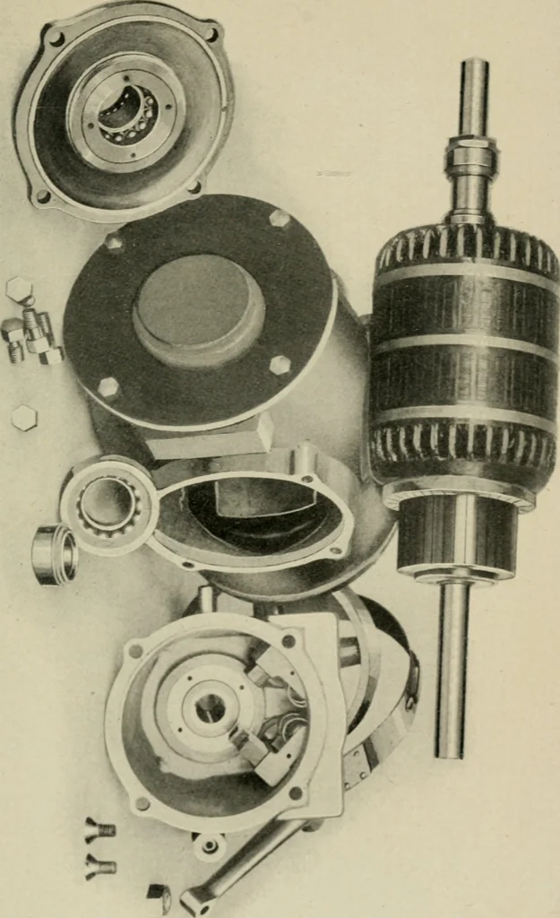 An illustration from Electric automobile its construction care and operation, 1900, leaf 94