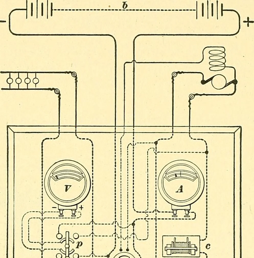 An illustration from [Electric engineering.], 1902, leaf 172