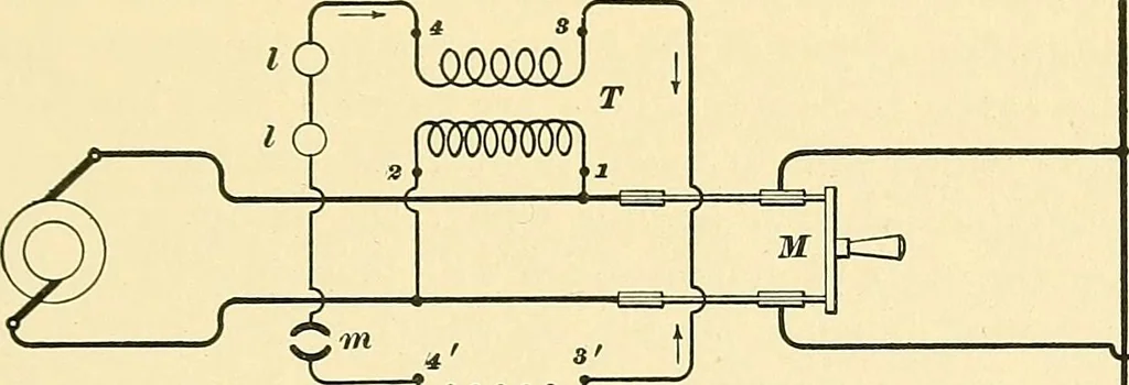 An illustration from [Electric engineering.], 1902, leaf 195