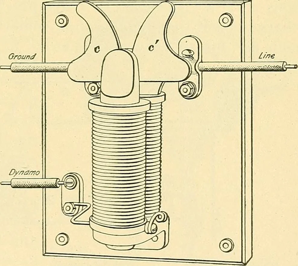 An illustration from [Electric engineering.], 1902, leaf 471