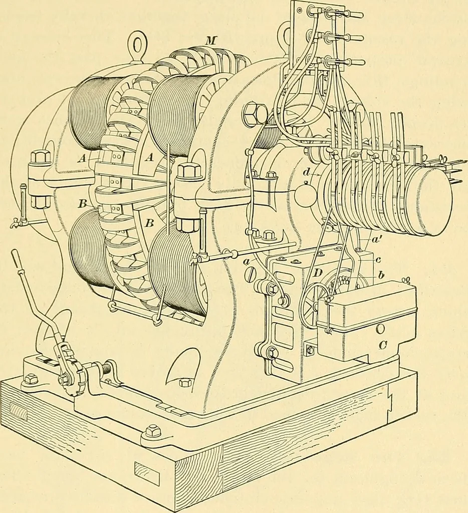 An illustration from [Electric engineering.], 1902, leaf 483