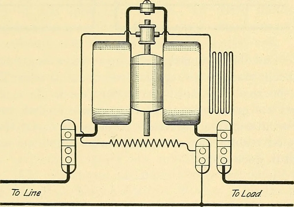 An illustration from [Electric engineering.], 1902, leaf 99