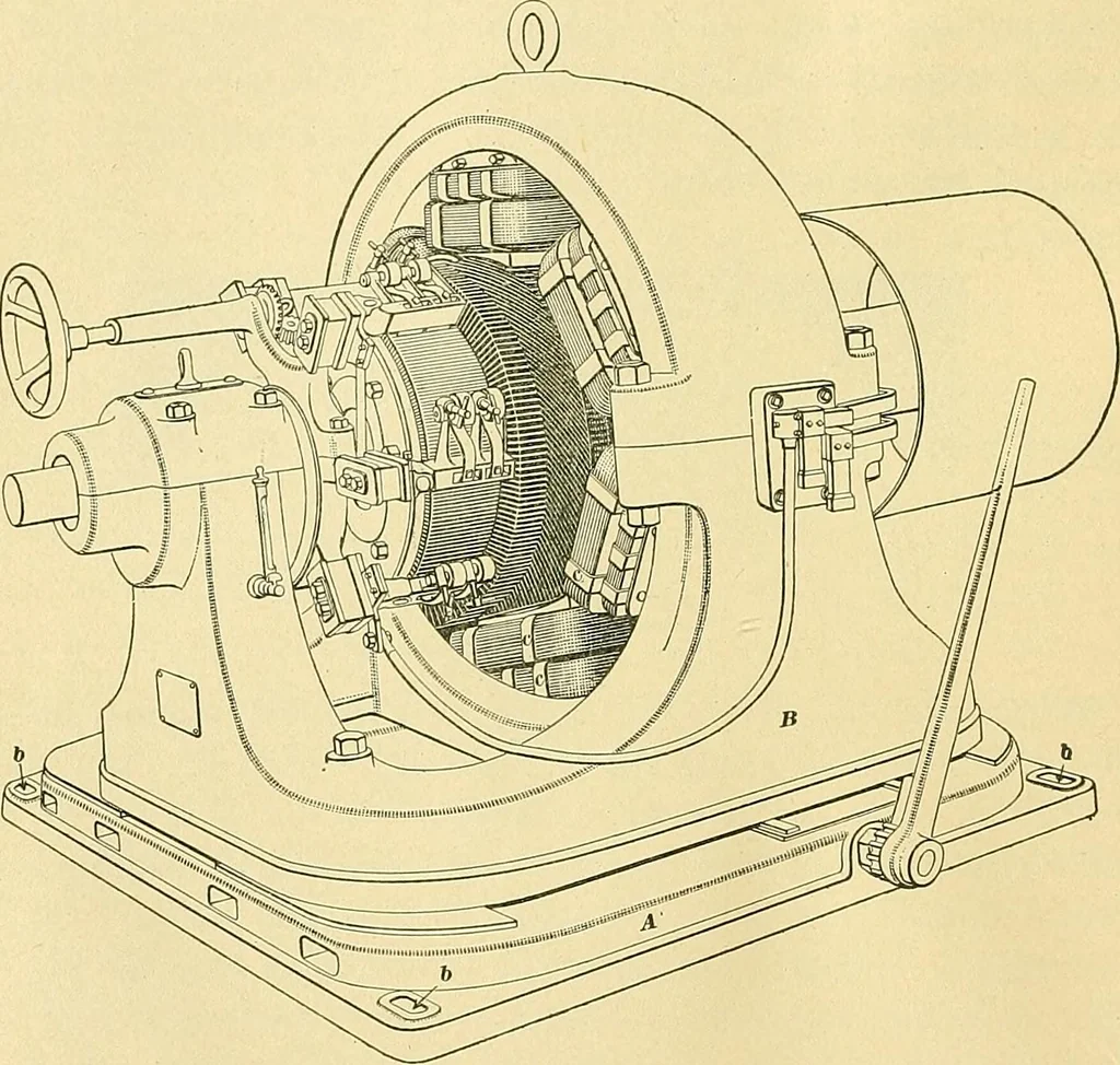 An illustration from [Electric engineering.], 1902, leaf 19
