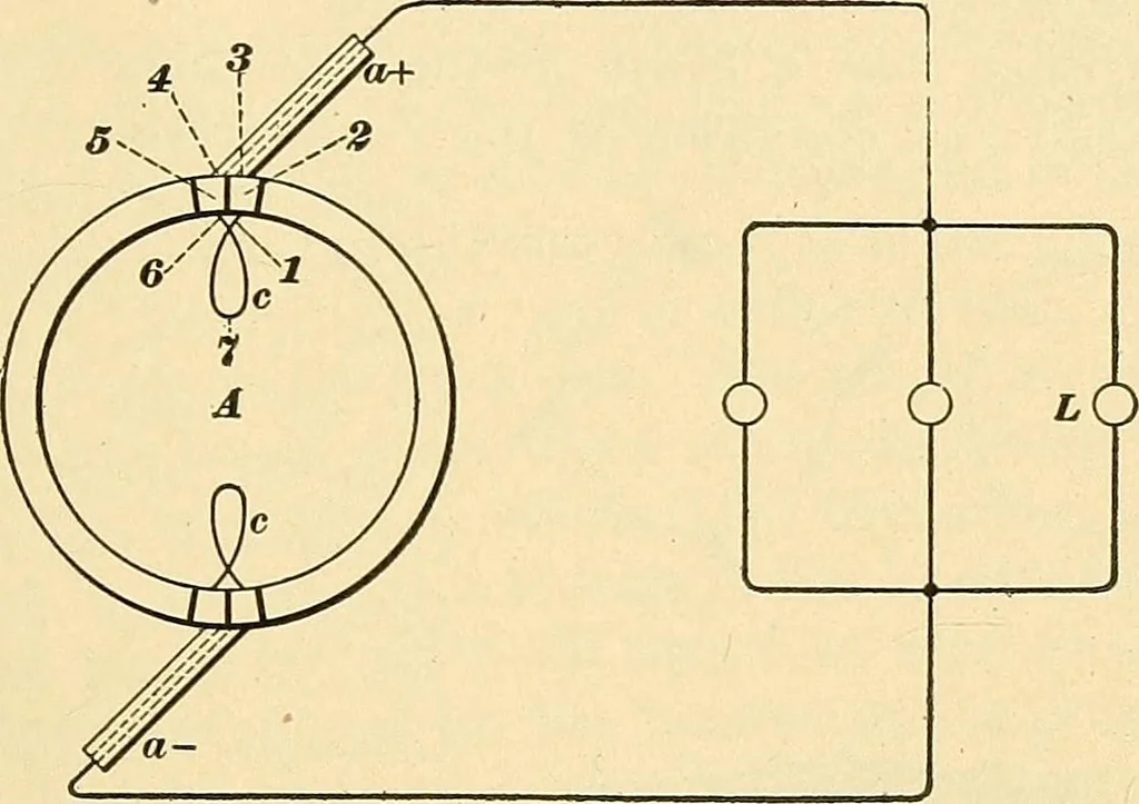 An illustration from [Electric engineering.], 1902, leaf 28