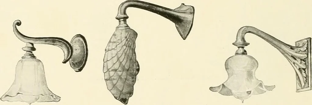 An illustration from Electric fixtures & glassware : F & G section, 13th ed., 1911, leaf 113