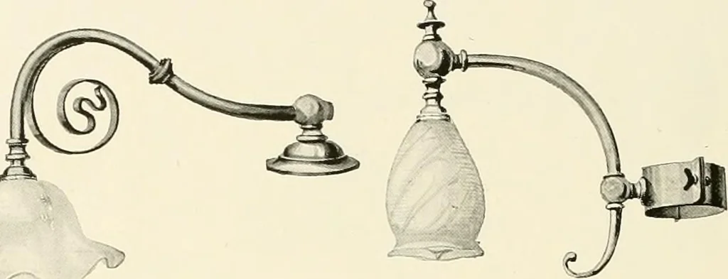 An illustration from Electric fixtures & glassware : F & G section, 13th ed., 1911, leaf 115