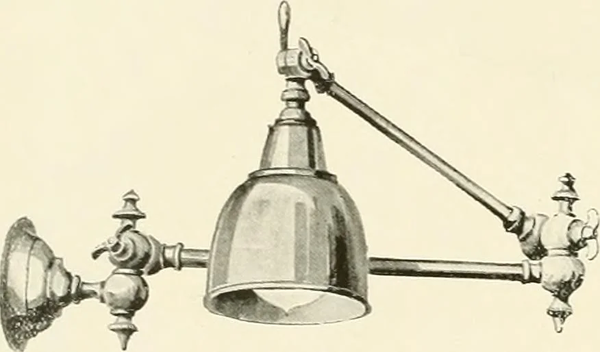 An illustration from Electric fixtures & glassware : F & G section, 13th ed., 1911, leaf 117