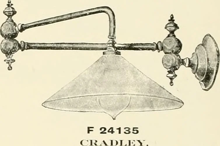 An illustration from Electric fixtures & glassware : F & G section, 13th ed., 1911, leaf 117