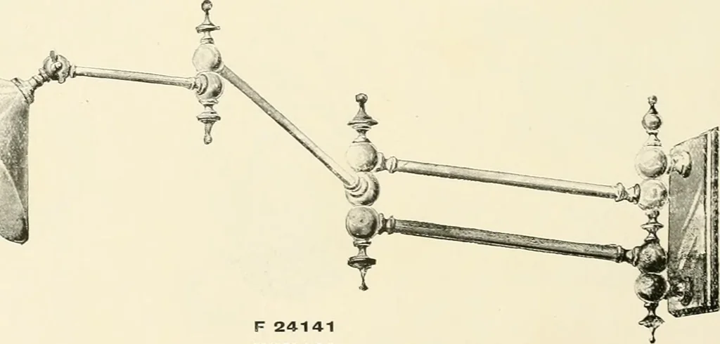 An illustration from Electric fixtures & glassware : F & G section, 13th ed., 1911, leaf 117