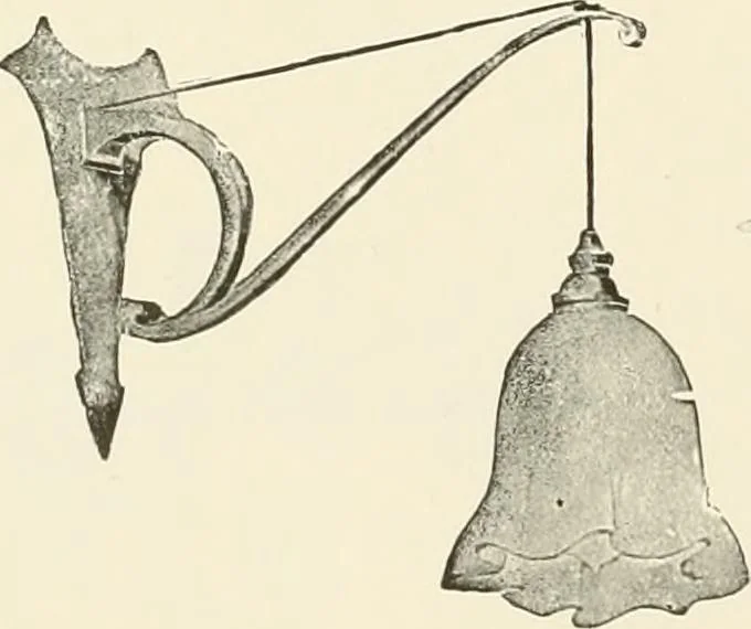 An illustration from Electric fixtures & glassware : F & G section, 13th ed., 1911, leaf 121