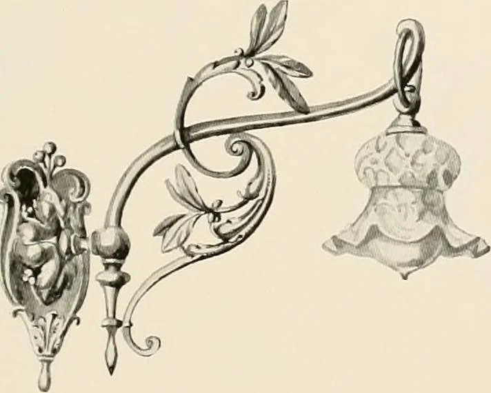 An illustration from Electric fixtures & glassware : F & G section, 13th ed., 1911, leaf 122
