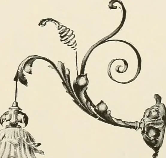An illustration from Electric fixtures & glassware : F & G section, 13th ed., 1911, leaf 122