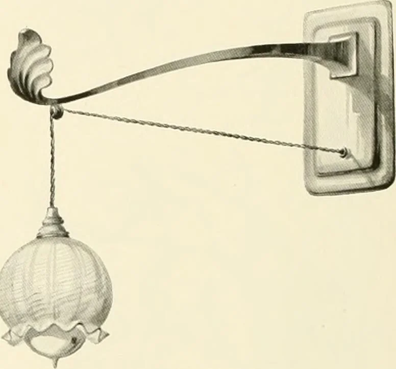 An illustration from Electric fixtures & glassware : F & G section, 13th ed., 1911, leaf 123