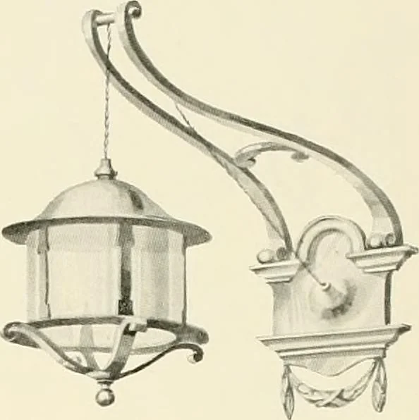 An illustration from Electric fixtures & glassware : F & G section, 13th ed., 1911, leaf 125