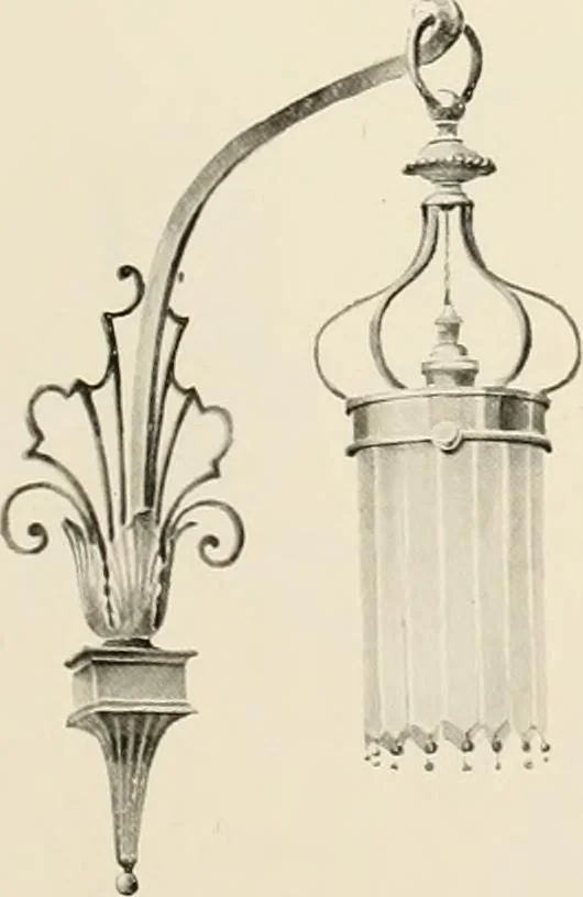 An illustration from Electric fixtures & glassware : F & G section, 13th ed., 1911, leaf 126