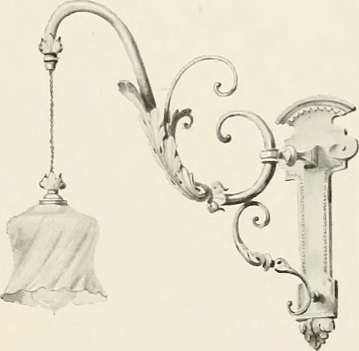 An illustration from Electric fixtures & glassware : F & G section, 13th ed., 1911, leaf 126