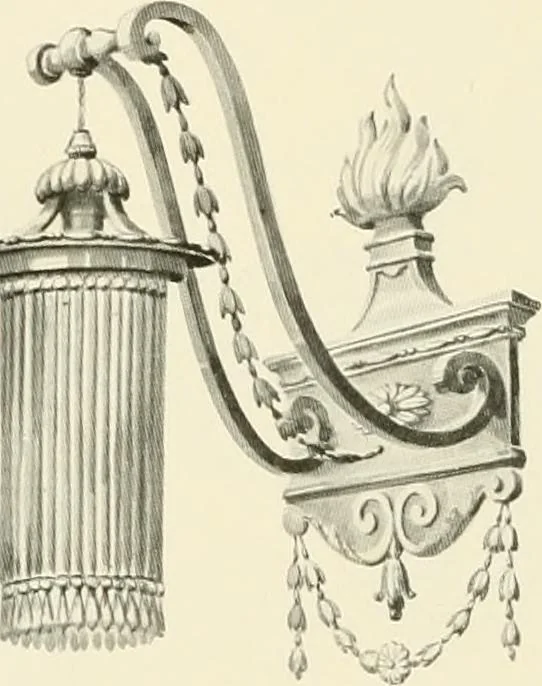 An illustration from Electric fixtures & glassware : F & G section, 13th ed., 1911, leaf 127