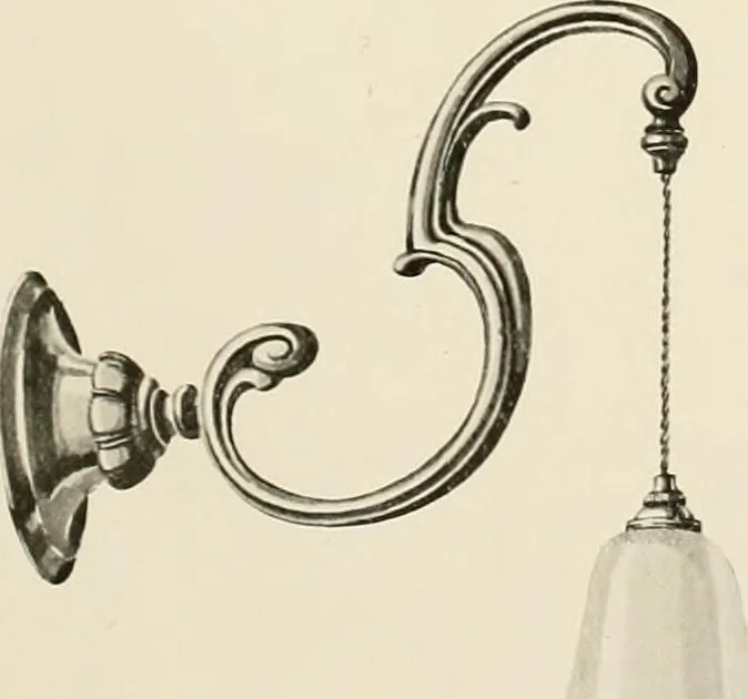 An illustration from Electric fixtures & glassware : F & G section, 13th ed., 1911, leaf 128