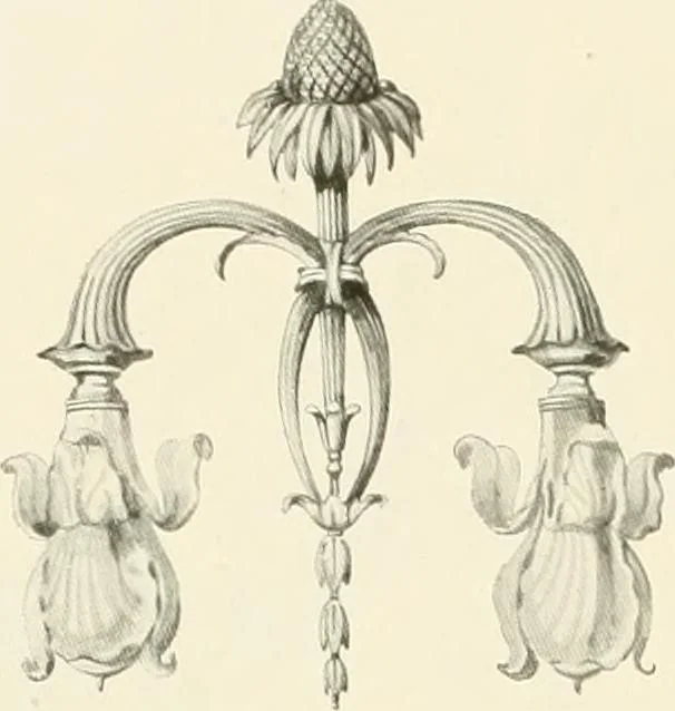 An illustration from Electric fixtures & glassware : F & G section, 13th ed., 1911, leaf 137