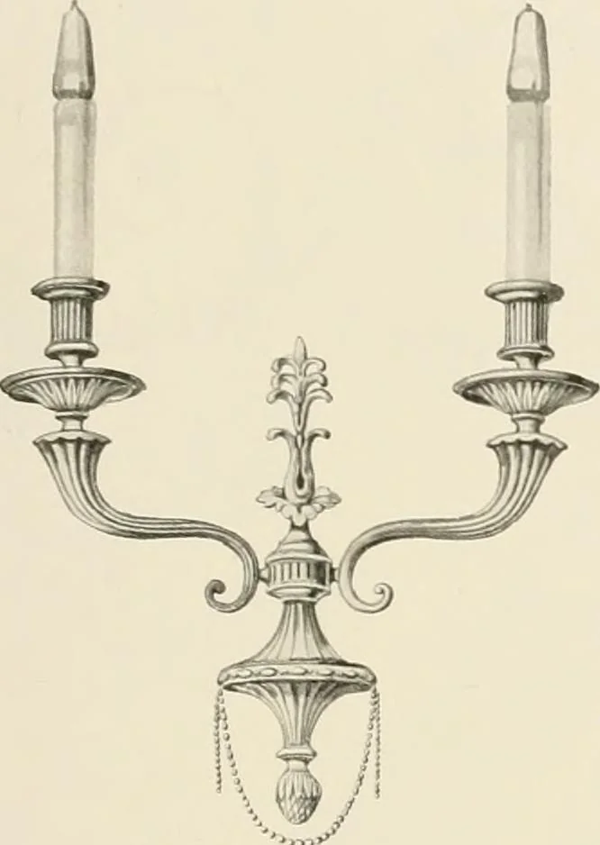 An illustration from Electric fixtures & glassware : F & G section, 13th ed., 1911, leaf 138