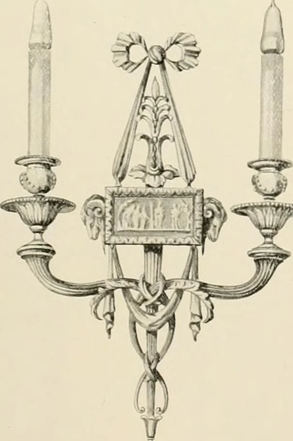 An illustration from Electric fixtures & glassware : F & G section, 13th ed., 1911, leaf 138