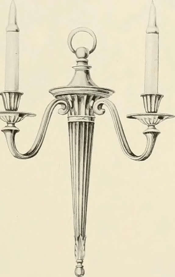An illustration from Electric fixtures & glassware : F & G section, 13th ed., 1911, leaf 138
