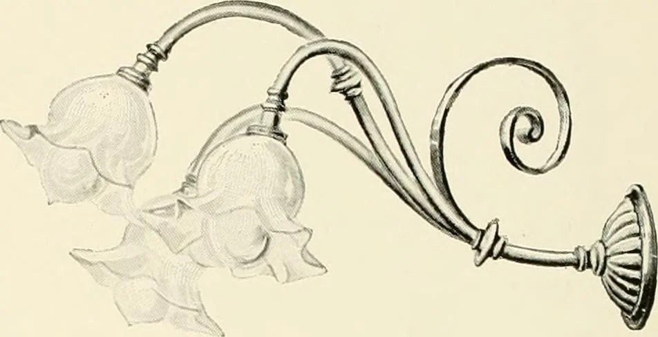 An illustration from Electric fixtures & glassware : F & G section, 13th ed., 1911, leaf 139