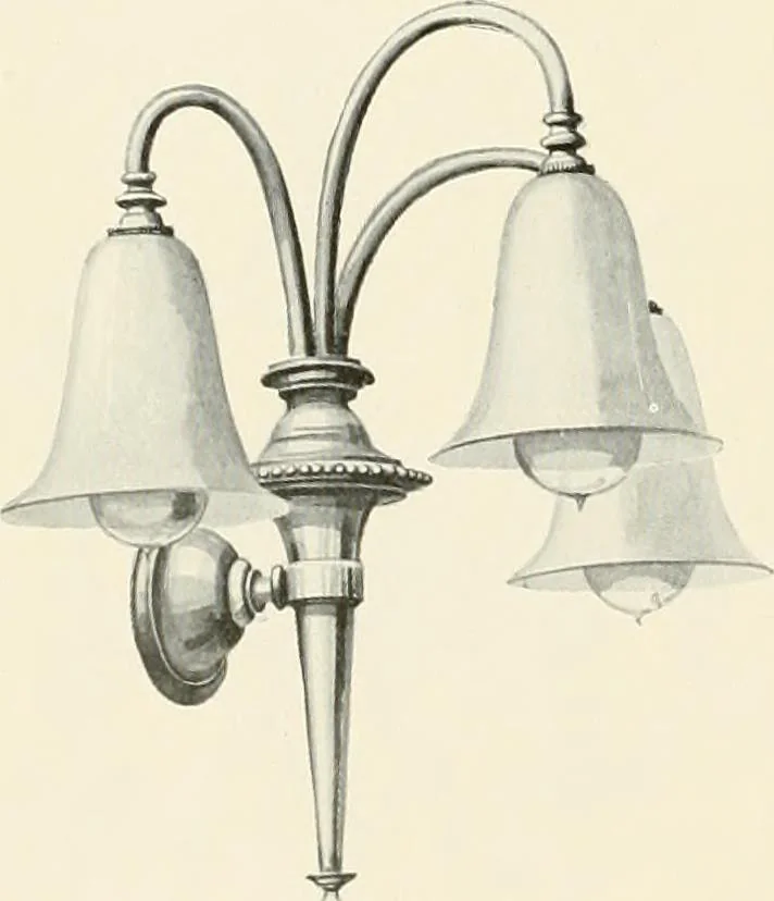 An illustration from Electric fixtures & glassware : F & G section, 13th ed., 1911, leaf 139