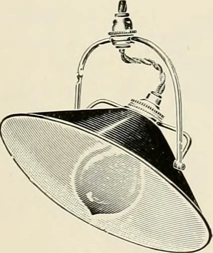 An illustration from Electric fixtures & glassware : F & G section, 13th ed., 1911, leaf 14