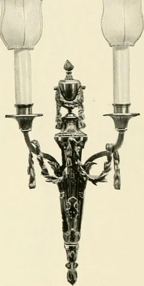 An illustration from Electric fixtures & glassware : F & G section, 13th ed., 1911, leaf 147