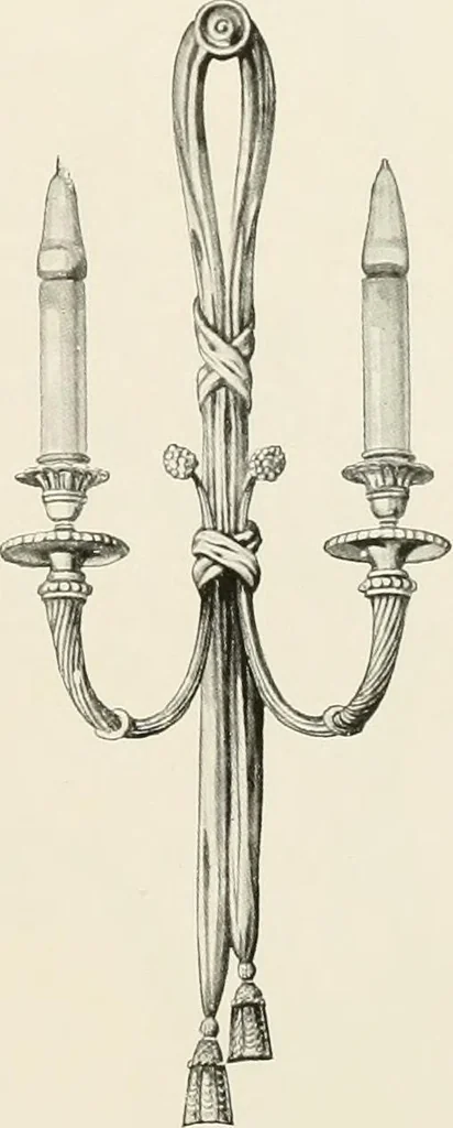 An illustration from Electric fixtures & glassware : F & G section, 13th ed., 1911, leaf 148