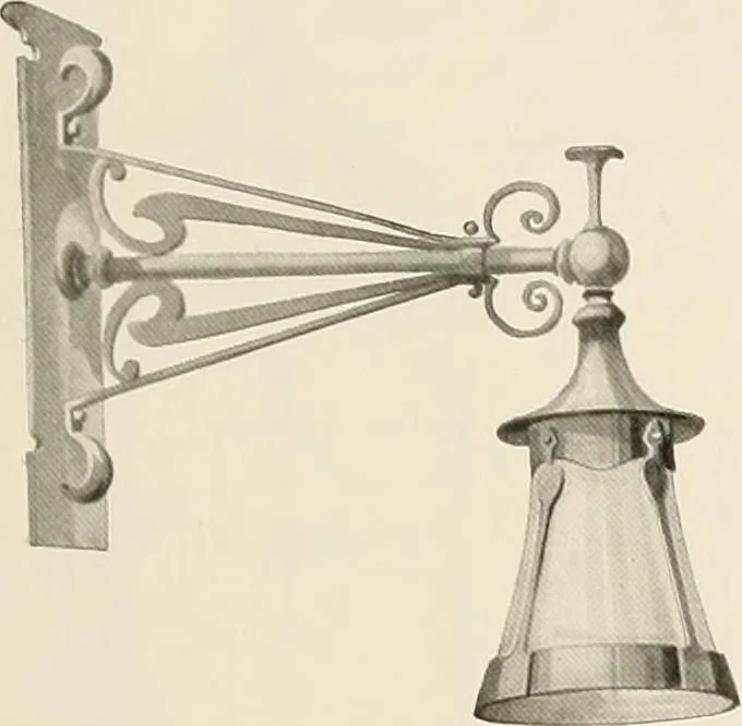 An illustration from Electric fixtures & glassware : F & G section, 13th ed., 1911, leaf 150